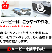 ムービーはこうやって作る。